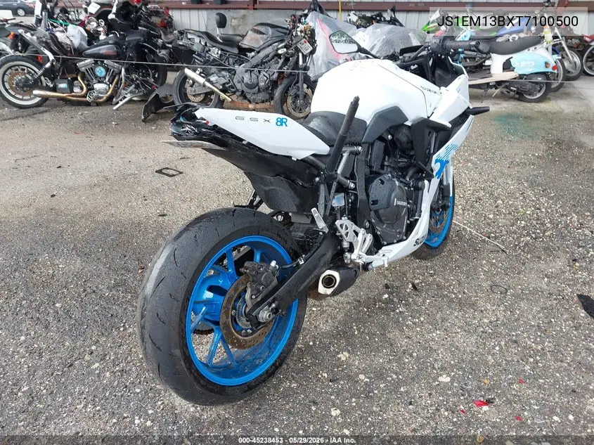 2026 Suzuki Gsx800 F VIN: JS1EM13BXT7100500 Lot: 45238453