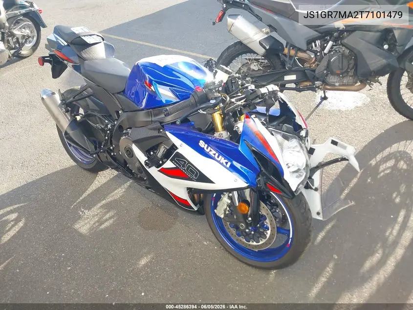 2026 Suzuki Gsx-R750 VIN: JS1GR7MA2T7101479 Lot: 45286394