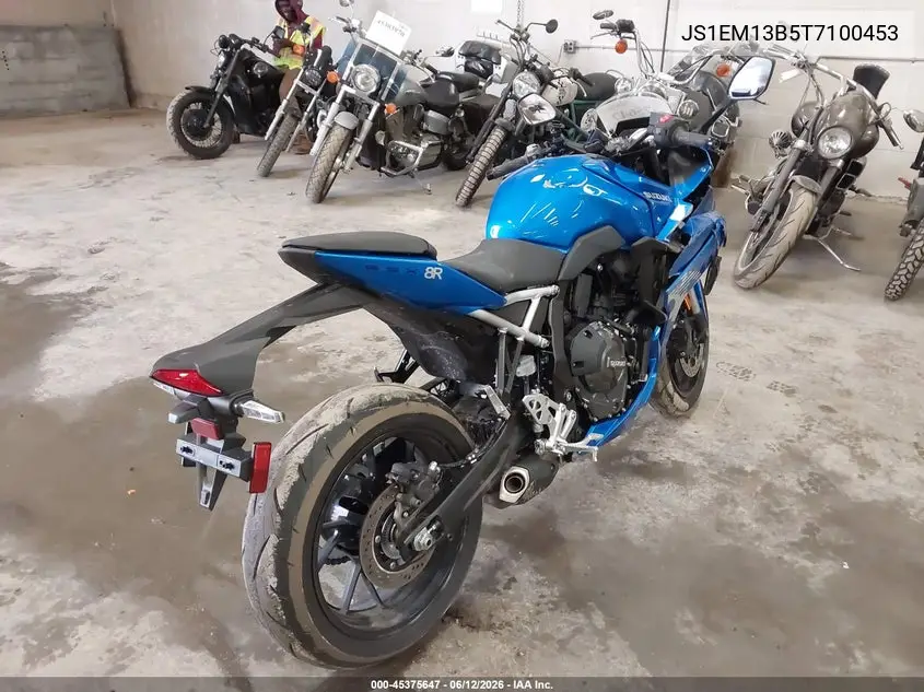 2026 Suzuki Gsx800 F VIN: JS1EM13B5T7100453 Lot: 45375647