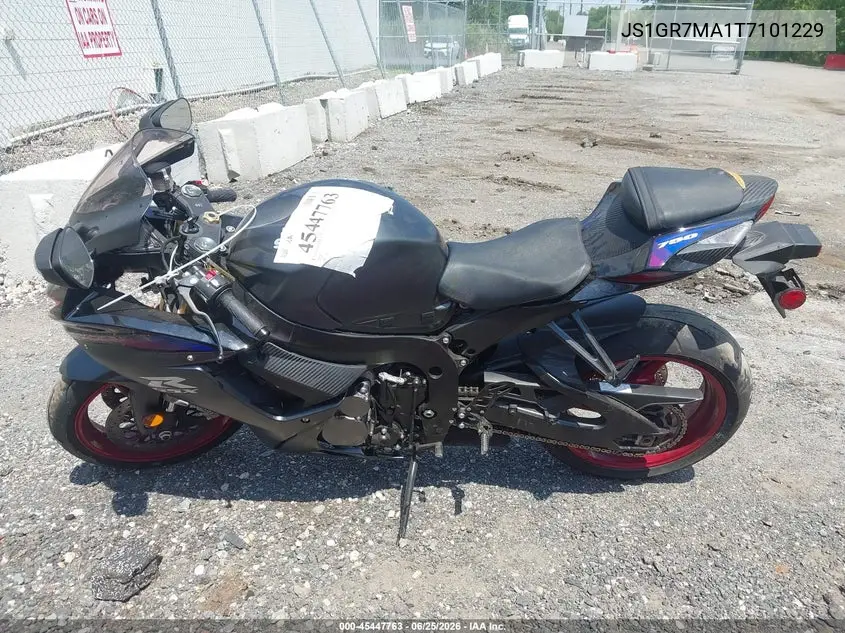 2026 Suzuki Gsx-R750 VIN: JS1GR7MA1T7101229 Lot: 45447763