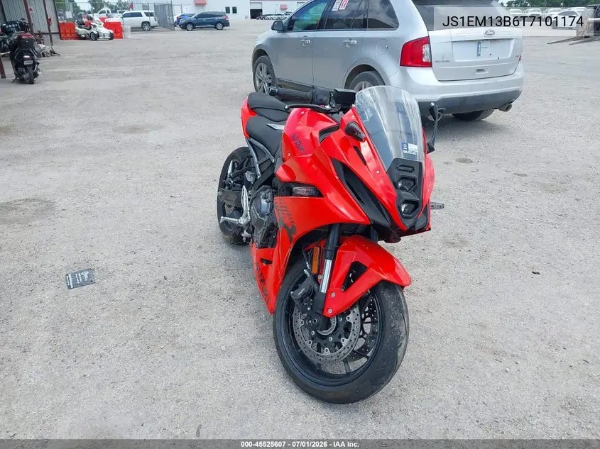 2026 Suzuki Gsx800 F VIN: JS1EM13B6T7101174 Lot: 45525607