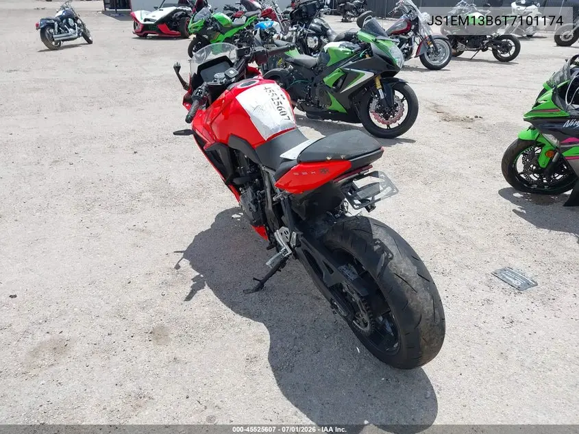 2026 Suzuki Gsx800 F VIN: JS1EM13B6T7101174 Lot: 45525607
