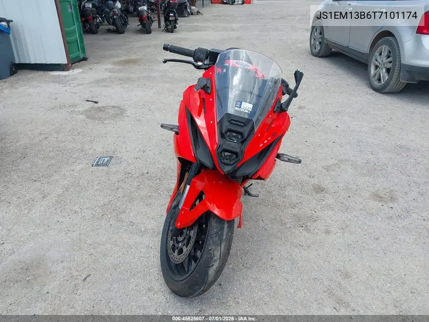 2026 Suzuki Gsx800 F VIN: JS1EM13B6T7101174 Lot: 45525607