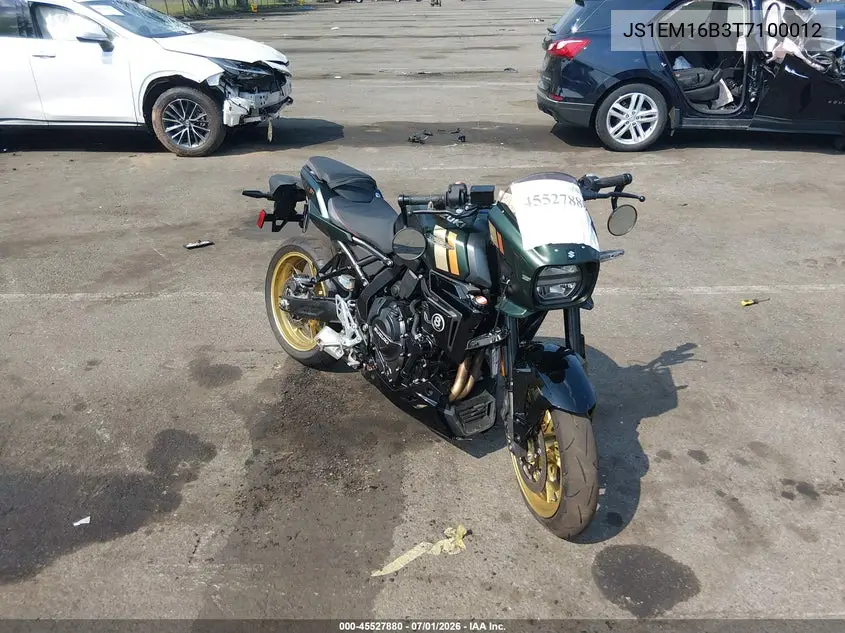 2026 Suzuki Gsx800 Tt VIN: JS1EM16B3T7100012 Lot: 45527880
