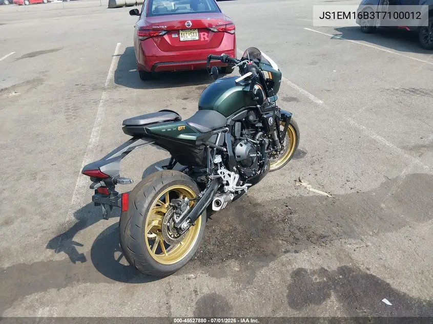 2026 Suzuki Gsx800 Tt VIN: JS1EM16B3T7100012 Lot: 45527880