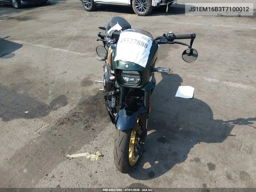 2026 Suzuki Gsx800 Tt VIN: JS1EM16B3T7100012 Lot: 45527880