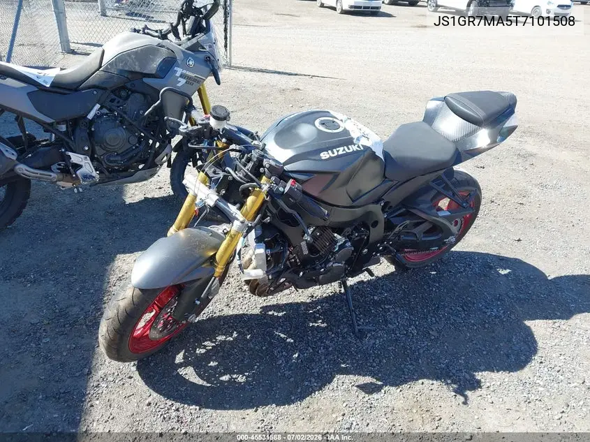 2026 Suzuki Gsx-R750 VIN: JS1GR7MA5T7101508 Lot: 45531588