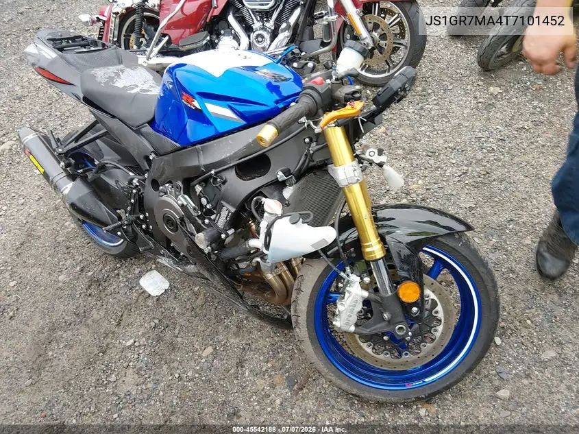 2026 Suzuki Gsx-R750 VIN: JS1GR7MA4T7101452 Lot: 45542188