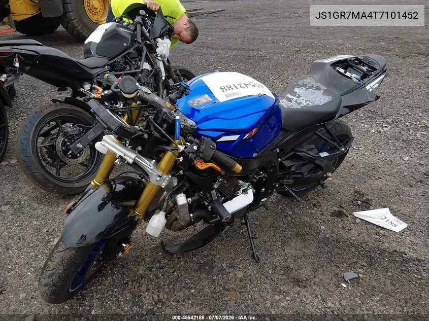2026 Suzuki Gsx-R750 VIN: JS1GR7MA4T7101452 Lot: 45542188