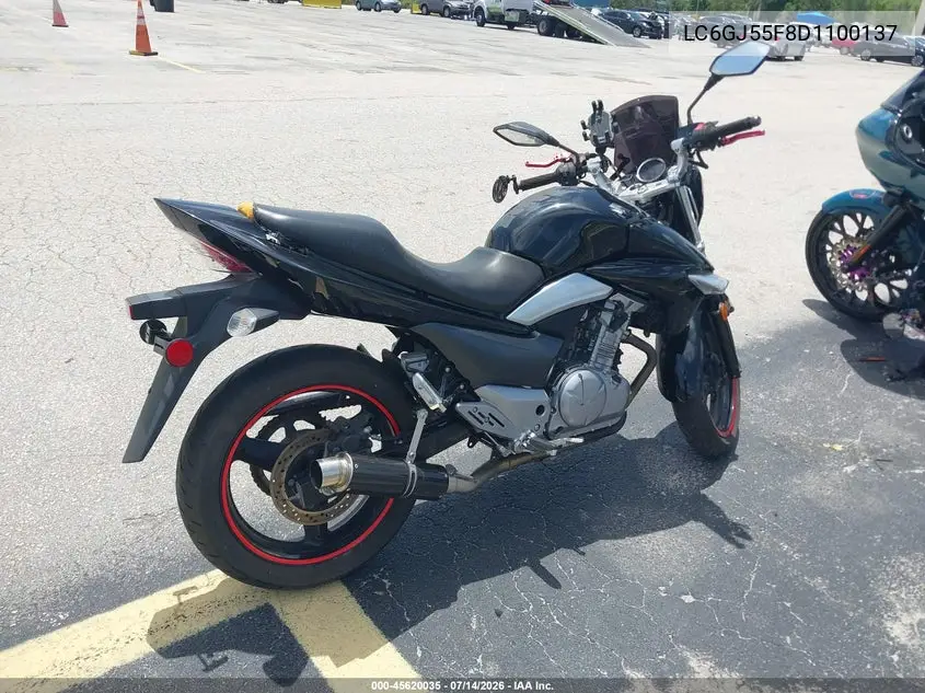 2013 Suzuki Gw250 VIN: LC6GJ55F8D1100137 Lot: 45620035