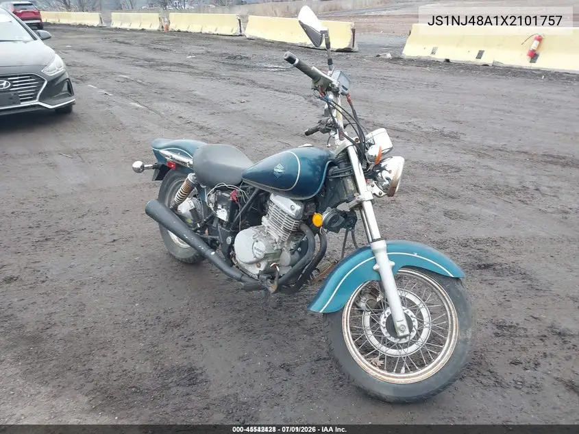 1999 Suzuki Gz250 VIN: JS1NJ48A1X2101757 Lot: 45542428