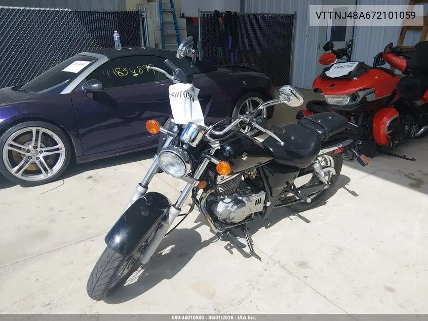 2007 Suzuki Gz250 VIN: VTTNJ48A672101059 Lot: 45010580
