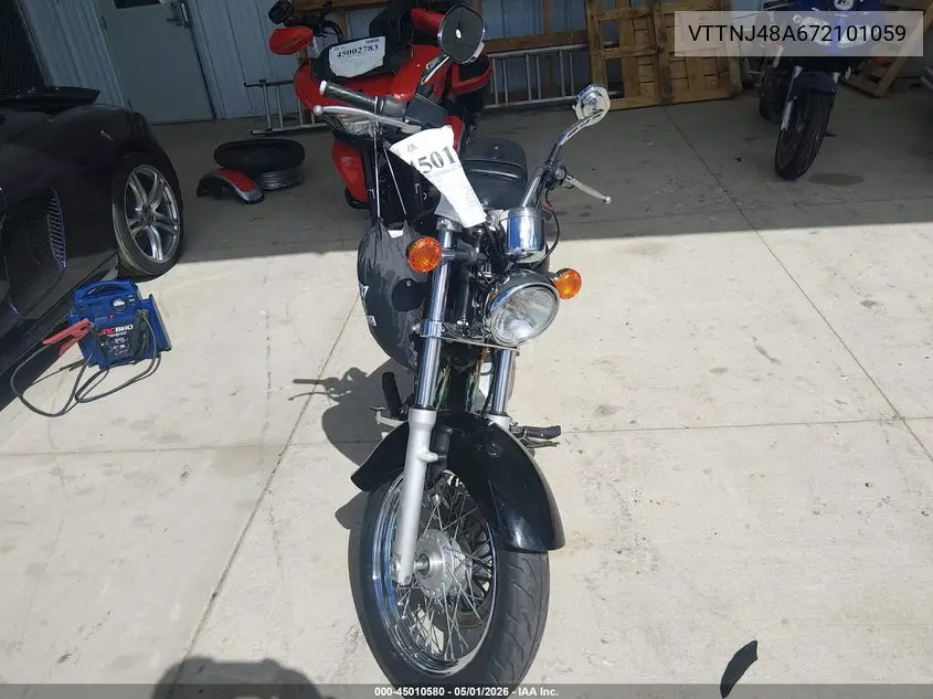 2007 Suzuki Gz250 VIN: VTTNJ48A672101059 Lot: 45010580