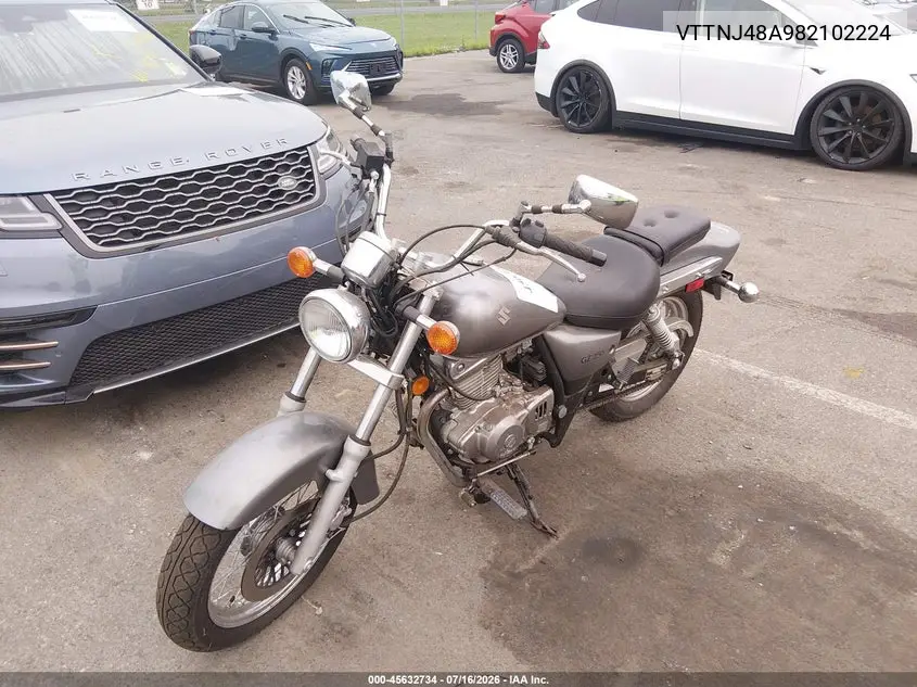 2008 Suzuki Gz250 VIN: VTTNJ48A982102224 Lot: 45632734