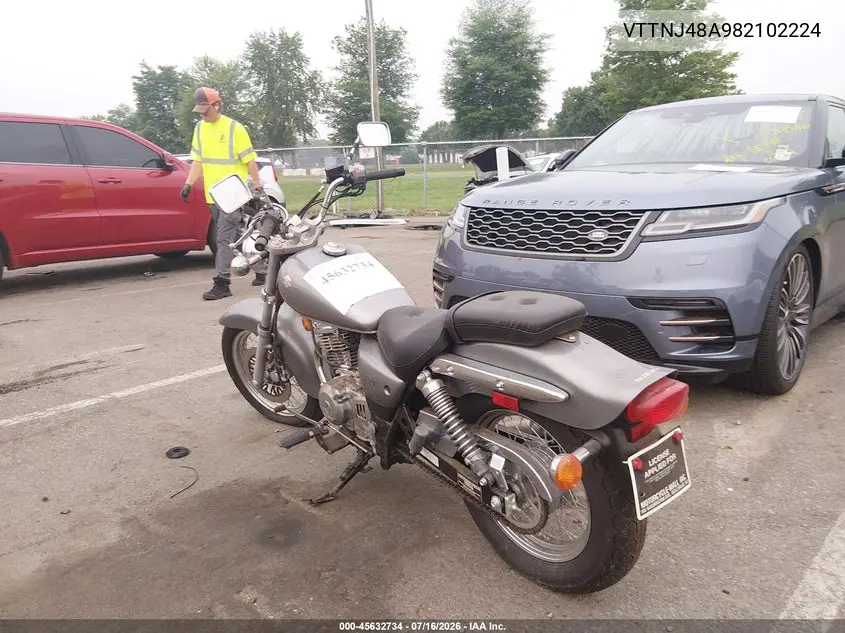 2008 Suzuki Gz250 VIN: VTTNJ48A982102224 Lot: 45632734