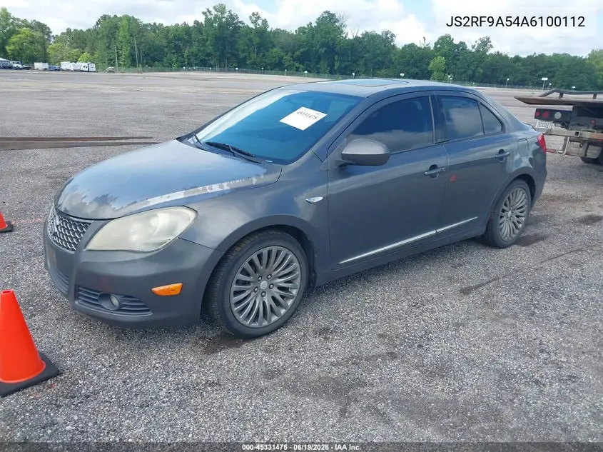 2010 Suzuki Kizashi Gts VIN: JS2RF9A54A6100112 Lot: 45331475