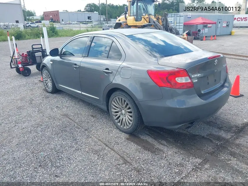 2010 Suzuki Kizashi Gts VIN: JS2RF9A54A6100112 Lot: 45331475