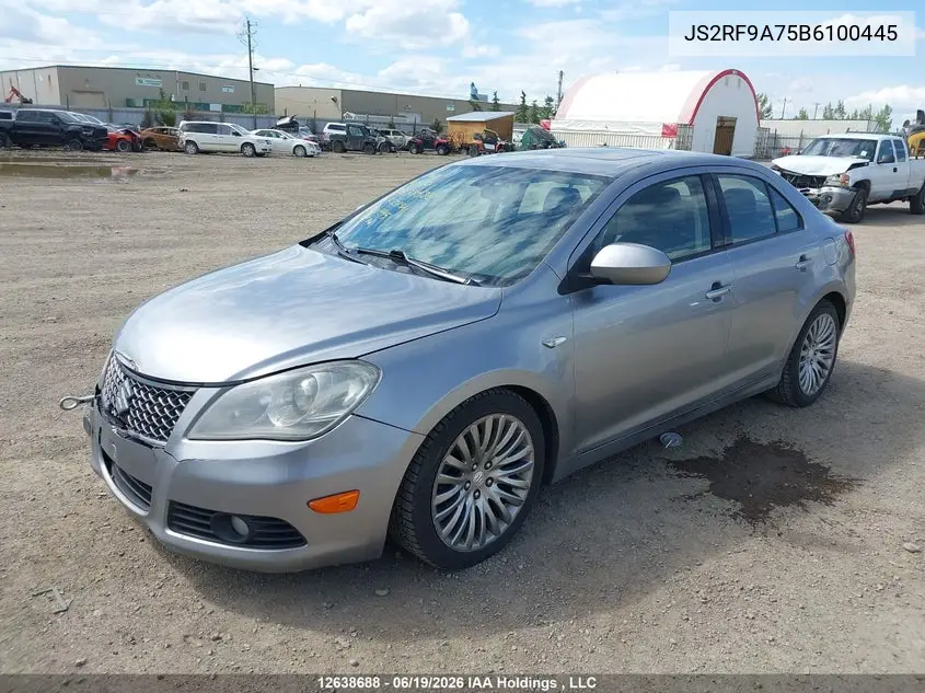 2011 Suzuki Kizashi S/Sx VIN: JS2RF9A75B6100445 Lot: 12638688