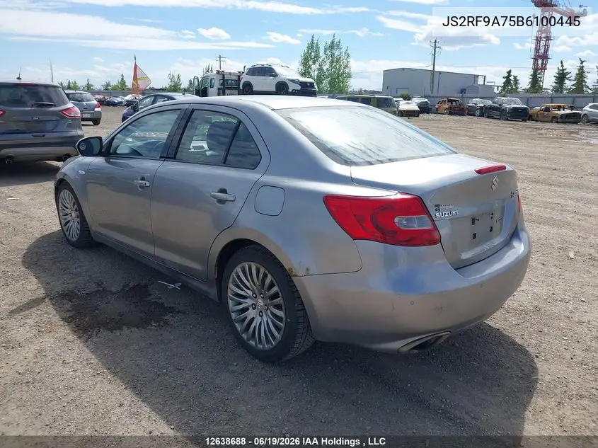 2011 Suzuki Kizashi S/Sx VIN: JS2RF9A75B6100445 Lot: 12638688