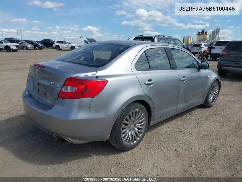 2011 Suzuki Kizashi S/Sx VIN: JS2RF9A75B6100445 Lot: 12638688