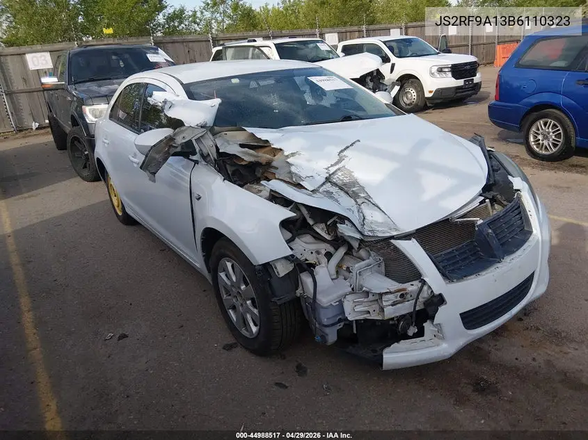2011 Suzuki Kizashi S VIN: JS2RF9A13B6110323 Lot: 44988517