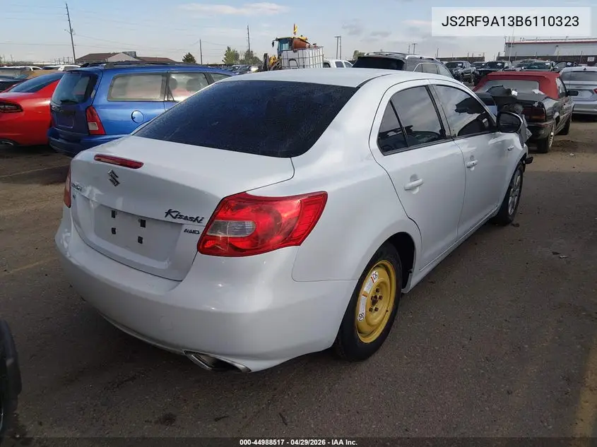 2011 Suzuki Kizashi S VIN: JS2RF9A13B6110323 Lot: 44988517