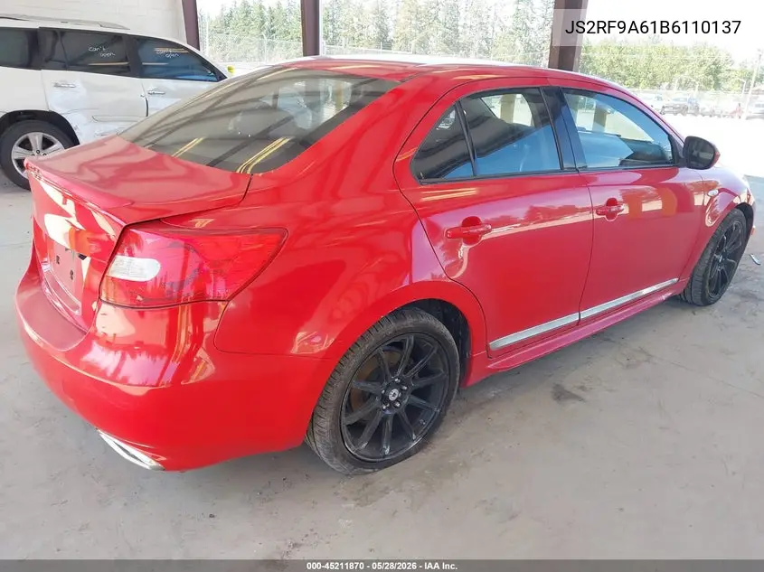 2011 Suzuki Kizashi Sport Gts VIN: JS2RF9A61B6110137 Lot: 45211870