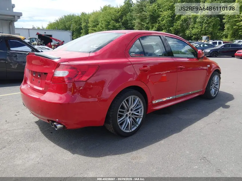 2011 Suzuki Kizashi Sport Gts VIN: JS2RF9A64B6110178 Lot: 45236561
