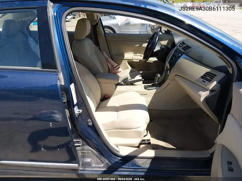 2011 Suzuki Kizashi Se VIN: JS2RE9A30B6111305 Lot: 45281464