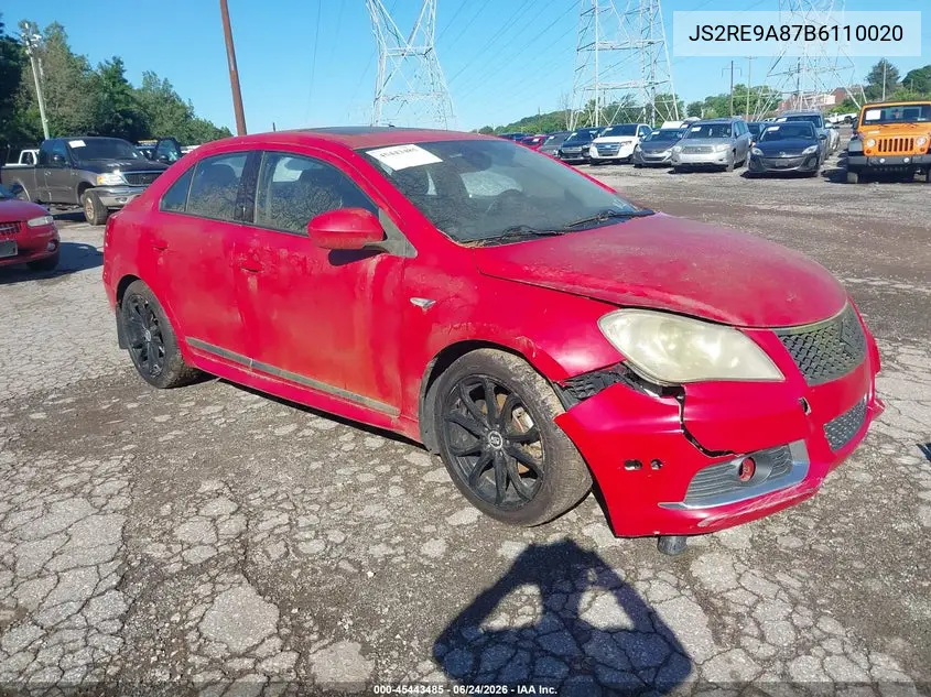 2011 Suzuki Kizashi Sport Sls VIN: JS2RE9A87B6110020 Lot: 45443485