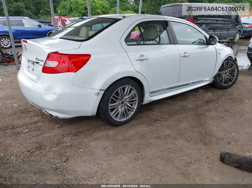2012 Suzuki Kizashi Sport Sls VIN: JS2RF9A84C6100074 Lot: 45334029