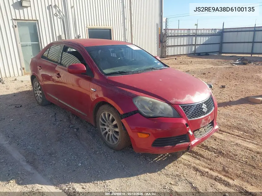 2013 Suzuki Kizashi Se VIN: JS2RE9A38D6100135 Lot: 45098819