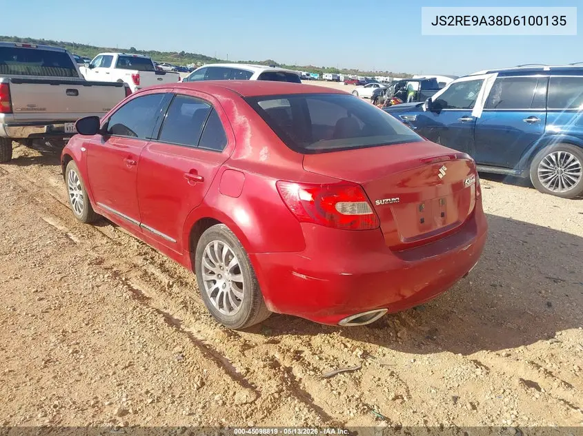 2013 Suzuki Kizashi Se VIN: JS2RE9A38D6100135 Lot: 45098819