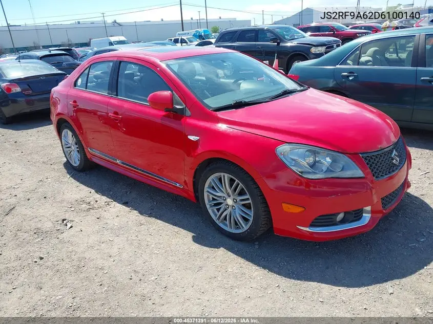 2013 Suzuki Kizashi Sport Gts VIN: JS2RF9A62D6100140 Lot: 45371391