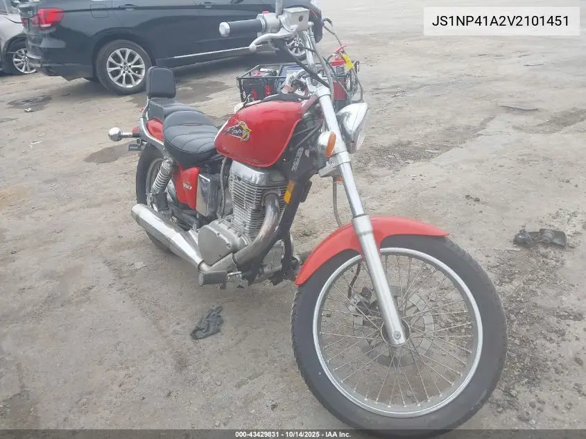 1997 Suzuki Ls650 P VIN: JS1NP41A2V2101451 Lot: 43429831