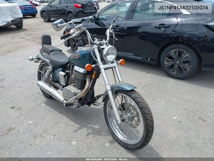 2003 Suzuki Ls650 P VIN: JS1NP41A832100074 Lot: 45252360