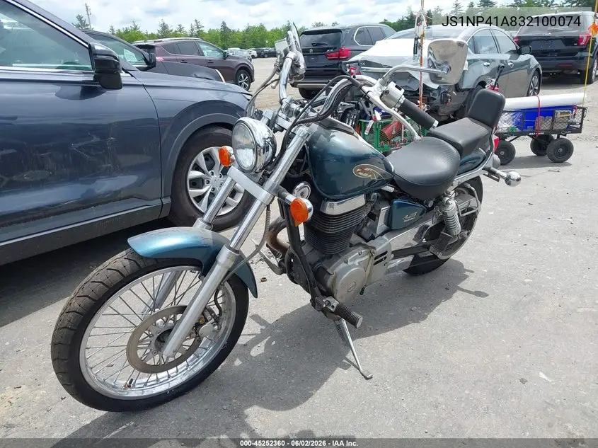 2003 Suzuki Ls650 P VIN: JS1NP41A832100074 Lot: 45252360