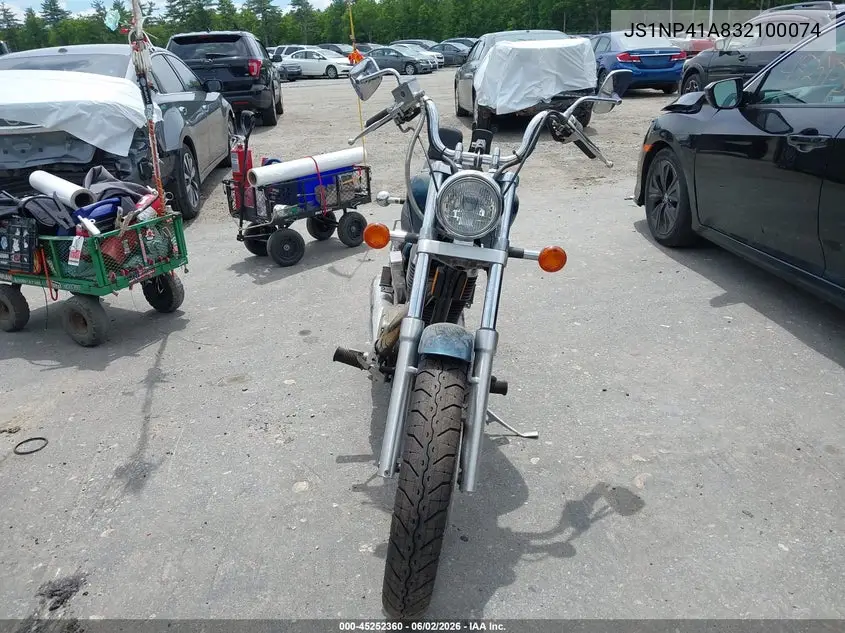 2003 Suzuki Ls650 P VIN: JS1NP41A832100074 Lot: 45252360