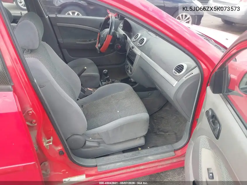 2005 Suzuki Reno S VIN: KL5JD66ZX5K073573 Lot: 45042601