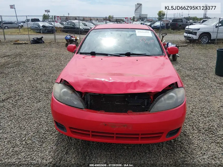 2005 Suzuki Reno S VIN: KL5JD66Z95K123377 Lot: 45652459