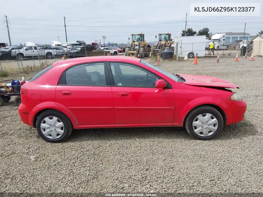 2005 Suzuki Reno S VIN: KL5JD66Z95K123377 Lot: 45652459