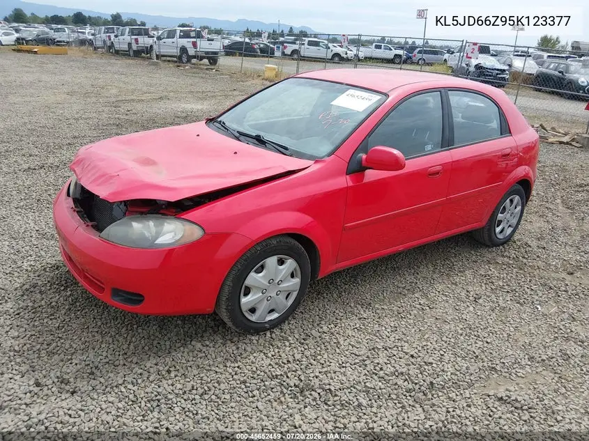 2005 Suzuki Reno S VIN: KL5JD66Z95K123377 Lot: 45652459