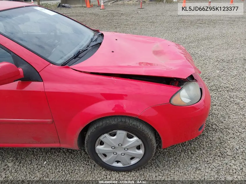 2005 Suzuki Reno S VIN: KL5JD66Z95K123377 Lot: 45652459