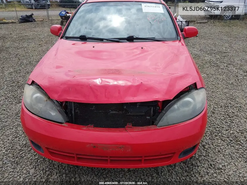 2005 Suzuki Reno S VIN: KL5JD66Z95K123377 Lot: 45652459