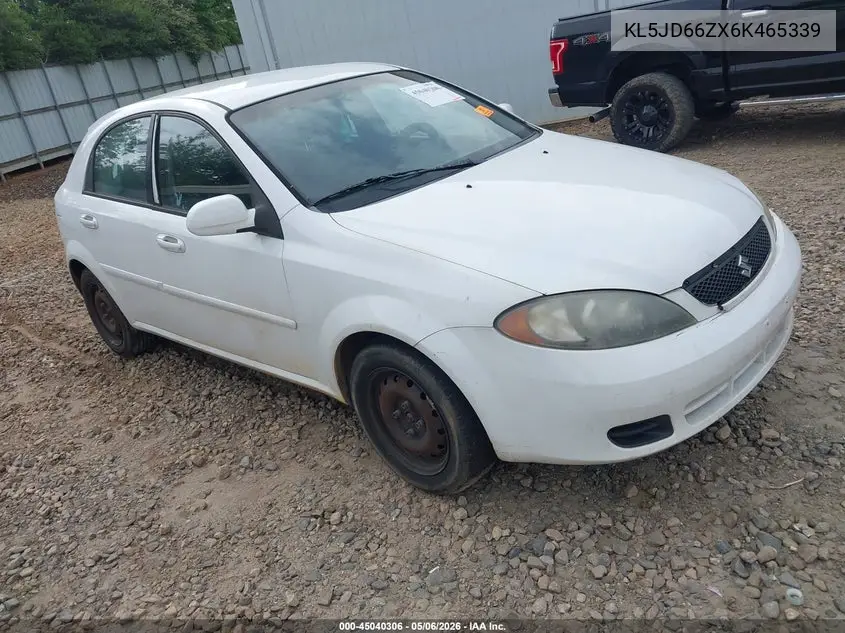 2006 Suzuki Reno Convenience VIN: KL5JD66ZX6K465339 Lot: 45040306