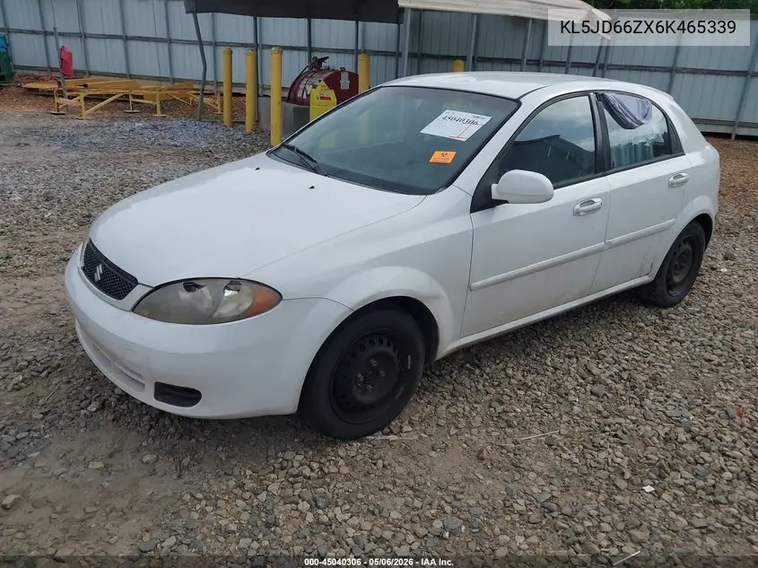 2006 Suzuki Reno Convenience VIN: KL5JD66ZX6K465339 Lot: 45040306