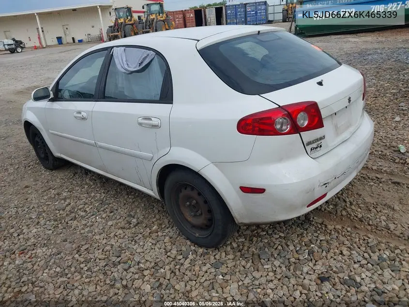 2006 Suzuki Reno Convenience VIN: KL5JD66ZX6K465339 Lot: 45040306