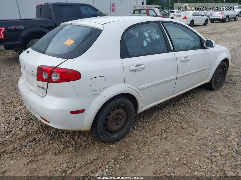 2006 Suzuki Reno Convenience VIN: KL5JD66ZX6K465339 Lot: 45040306