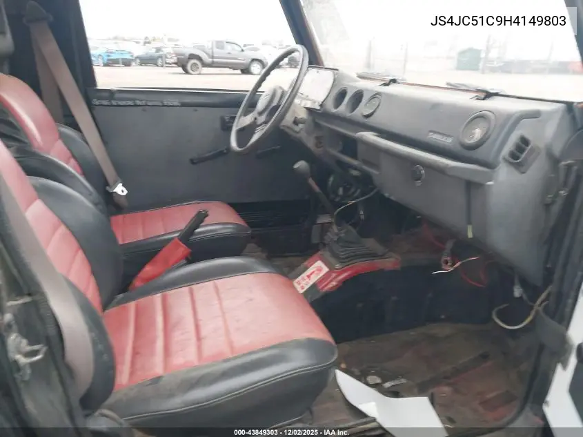 1987 Suzuki Samurai VIN: JS4JC51C9H4149803 Lot: 43849303
