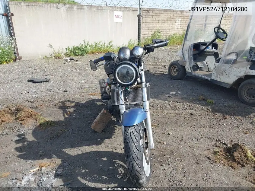 2001 Suzuki Sv650 S VIN: JS1VP52A712104280 Lot: 44618292